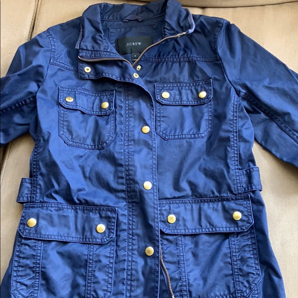 Jcrew lightweight navy jacket